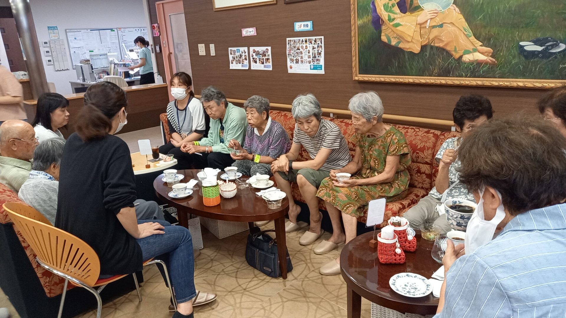 認知症カフェ『ひととき』R7.9月　～交通安全・防犯講座、お月見団子～